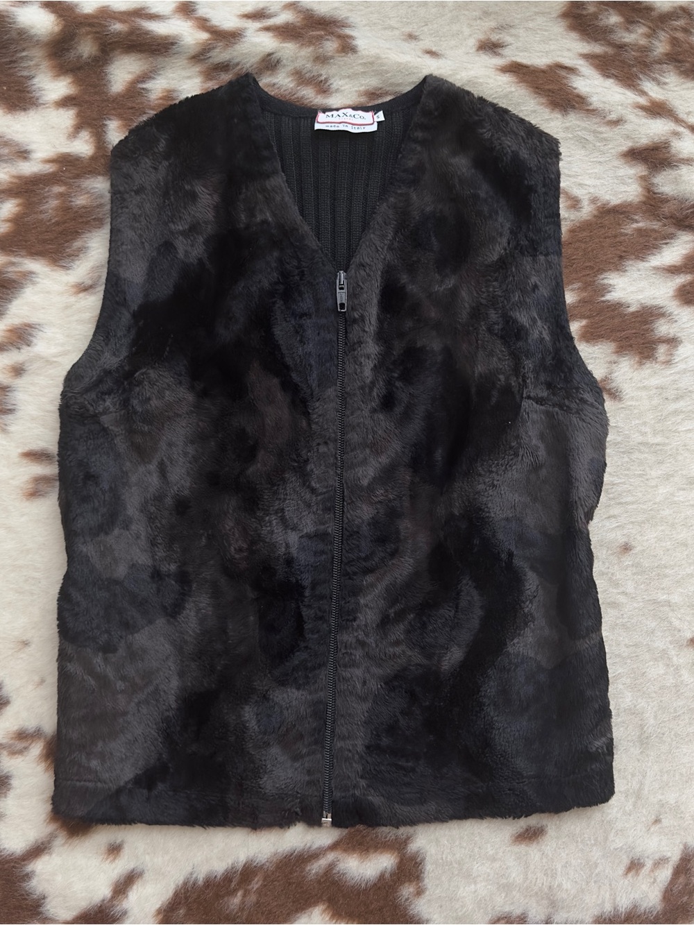 Vintage 90s black sleeveless top